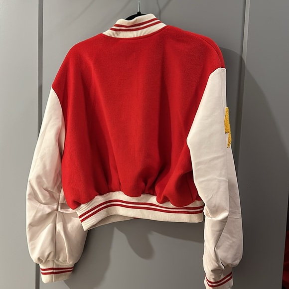 Akira cropped varsity letterman jacket size small - Picture 2 of 4